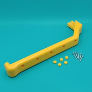 Step End Cap Kit RH Yellow