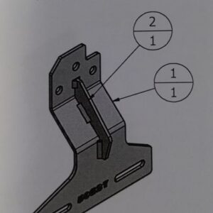 CBS Front Bracket LH