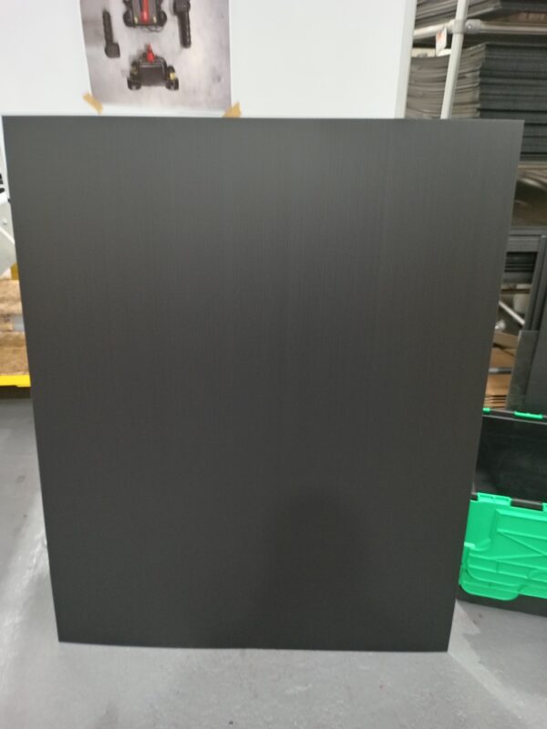 1355mm x 1090mm x 4mm Black Correx Sheet