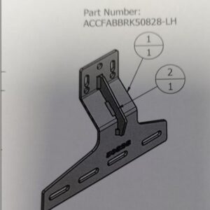 CBS Rear Bracket LH