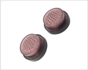 Self Adhesive backed Red Reflectors 20mm Diameter (single)